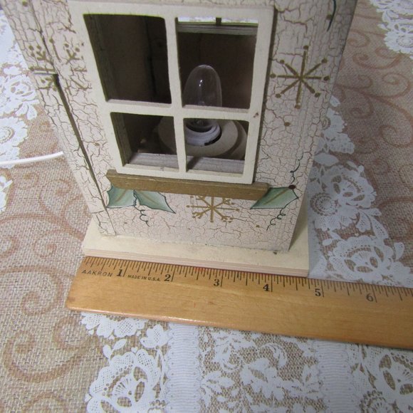 Kathy Hatch Wooden Church Lamp - Picture 16 of 16